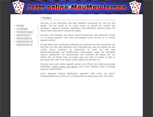 Tablet Screenshot of online-maumau-lernen.de